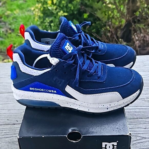 DC SHOE CO. VANDIUM SE MENS NAVY SNEAKER size 6 USA new in box - Picture 9 of 16